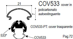 cod. art. FM533 : Dissipatori di calore in alluminio in barre 